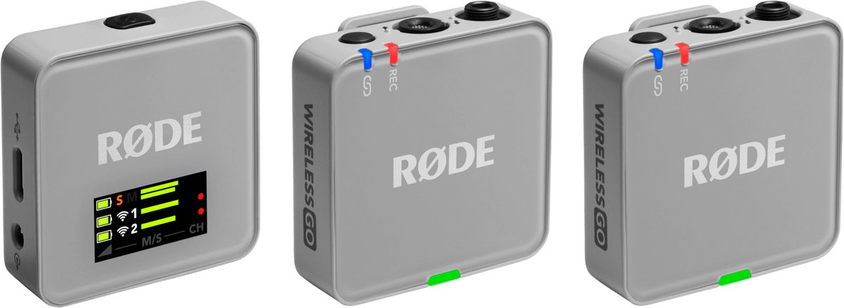 RØDE Wireless GO III - Stone - Draadloos Microfoonsysteem