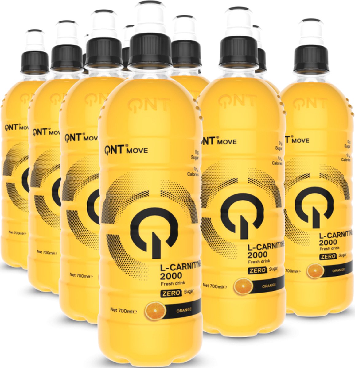 Goedkoopste QNT L-Carnitine Drink 2000mg 12x700ml Orange