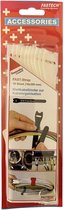 FASTECH® 803-010 Klittenband kabelbinder Om te bundelen Haak- en lusdeel (l x b) 300 mm x 16 mm Wit 10 stuk(s)