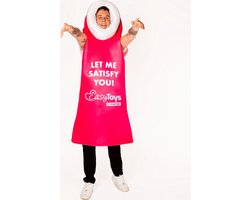 EasyToys - Carnaval & Feest Kostuum - Verkleedkleren Volwassenen - Carnavalskleding Heren - Carnavalskleding Dames - Carnavalspak - Bride to Be - Vrijgezellenfeest - Grappige Carnavalsoutfit - Verkleedkleding - Carnaval - Carnavalskleding - Roze
