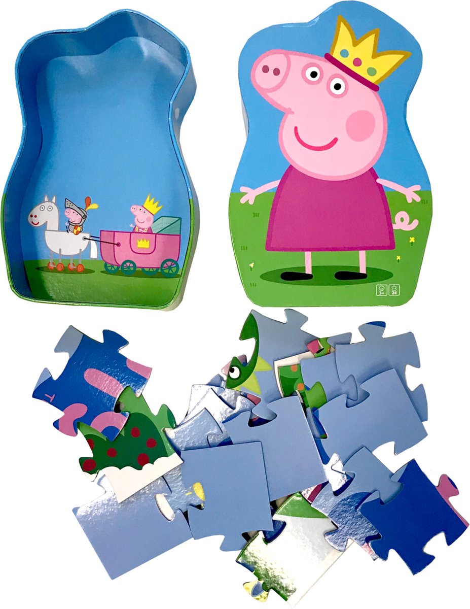 Veltman Puzzel Peppa Pig Prinses. 24 stukjes 3+.