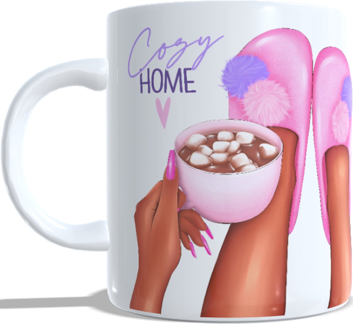 Koffie beker - thee mok cozy home - warm - gezellig - verjaardag