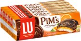 LU Pim's Biscuits au chocolat fourrés à Orange - 150g x 5
