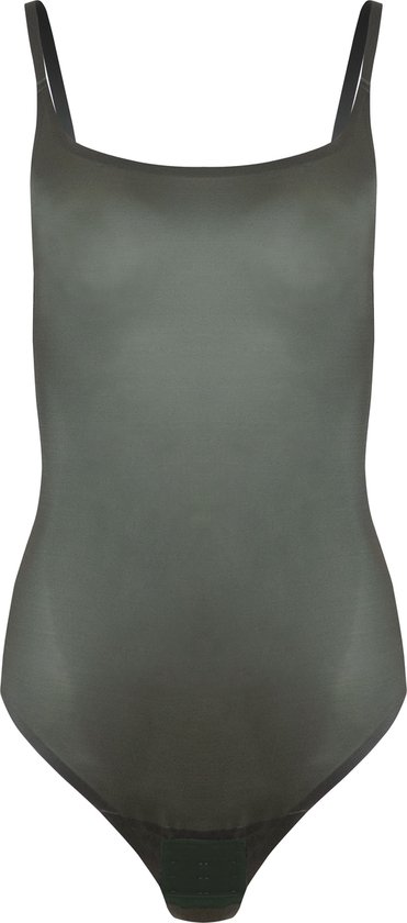 MAGIC Bodyfashion - Body brillant Scoop Body pour femme - Matcha - Taille XL