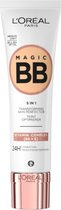L’Oréal Paris Magic BB Cream - Verzorgende dagcrème en make-up in 1 Verrijkt met vitamine B5 en E - 03 Medium Light - 30ml