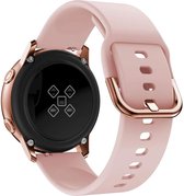 Bracelet Siliconen Rose pour Galaxy Watch Active 2 (40 & 44mm) - Bracelet Luxe de Remplacement Pink