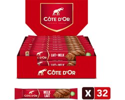 Côte d'Or Chocolade Reep Melk - 32 stuks