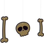 Hangdecoratie Halloween Skull (3 stuks) - Halloween - Halloween Decoratie - Halloween Versiering
