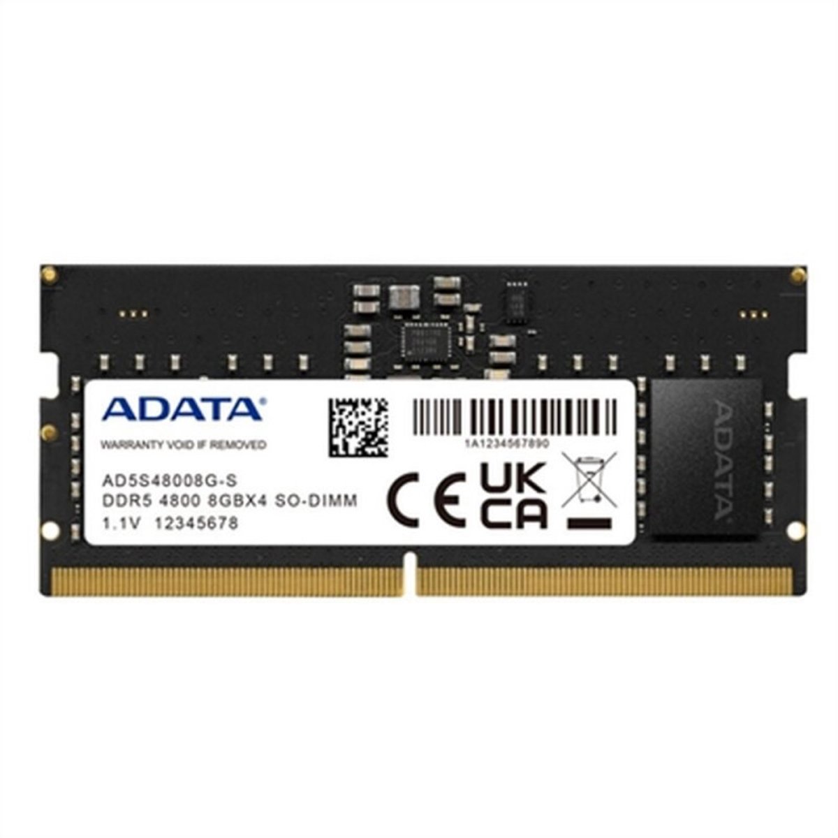 RAM geheugen Adata AD5S48008G-S 8 GB DDR5 4800 MHZ 8 GB