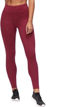 Premium kwaliteit Dames Thermo Legging - Rood - Maat XXL