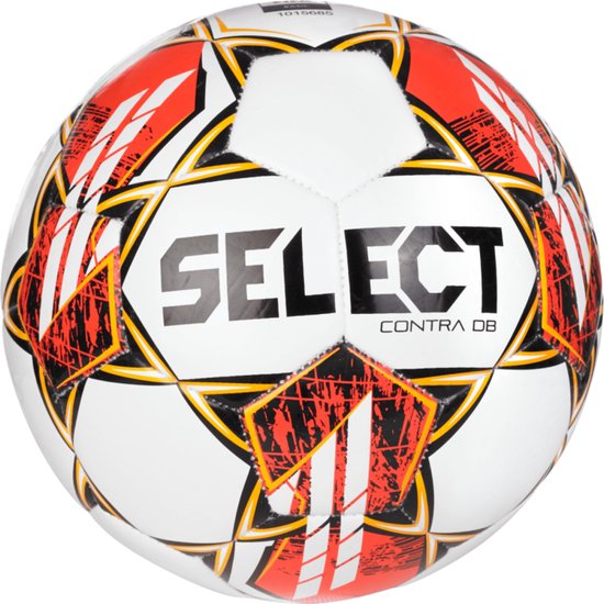Select Contra DB V23 FIFA Basic Ball CONTRA WHT-RED, Unisex, Wit, Bal naar voetbal, maat: 4