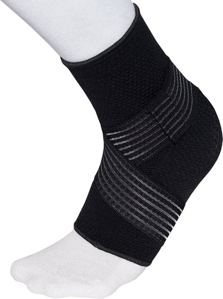 Dunimed Premium Enkelbrace - Enkelbandage - Enkel Ondersteuning - Enkelband - Zwart - S