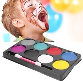 Royala - Set de Maquillage - 8 couleurs - À base d'eau - Maquillage - Halloween - Pour festivals et soirées à thème