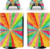 PS5 Disk - Console Skin - The Jester of Genocide - Joker - 1 console en 2 controller stickers
