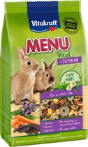 Vitakraft Menu Vital Thymian - Nourriture pour lapins - 1kg
