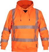 Hydrowear hooded sweater Tenerife oranje RWS maat L