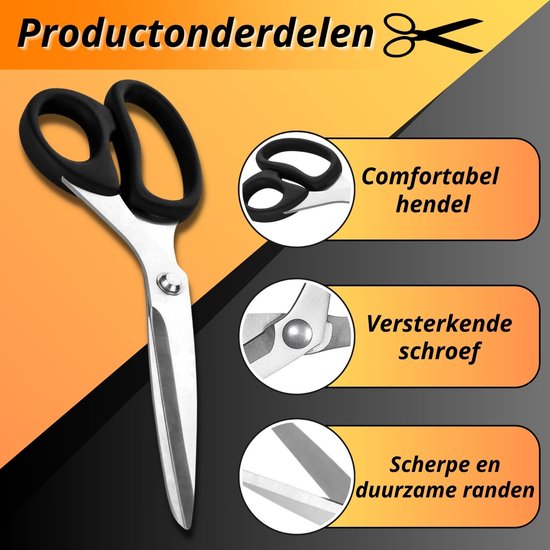 MUNDIAL Super Professional 490-12NP Kleermakersschaar