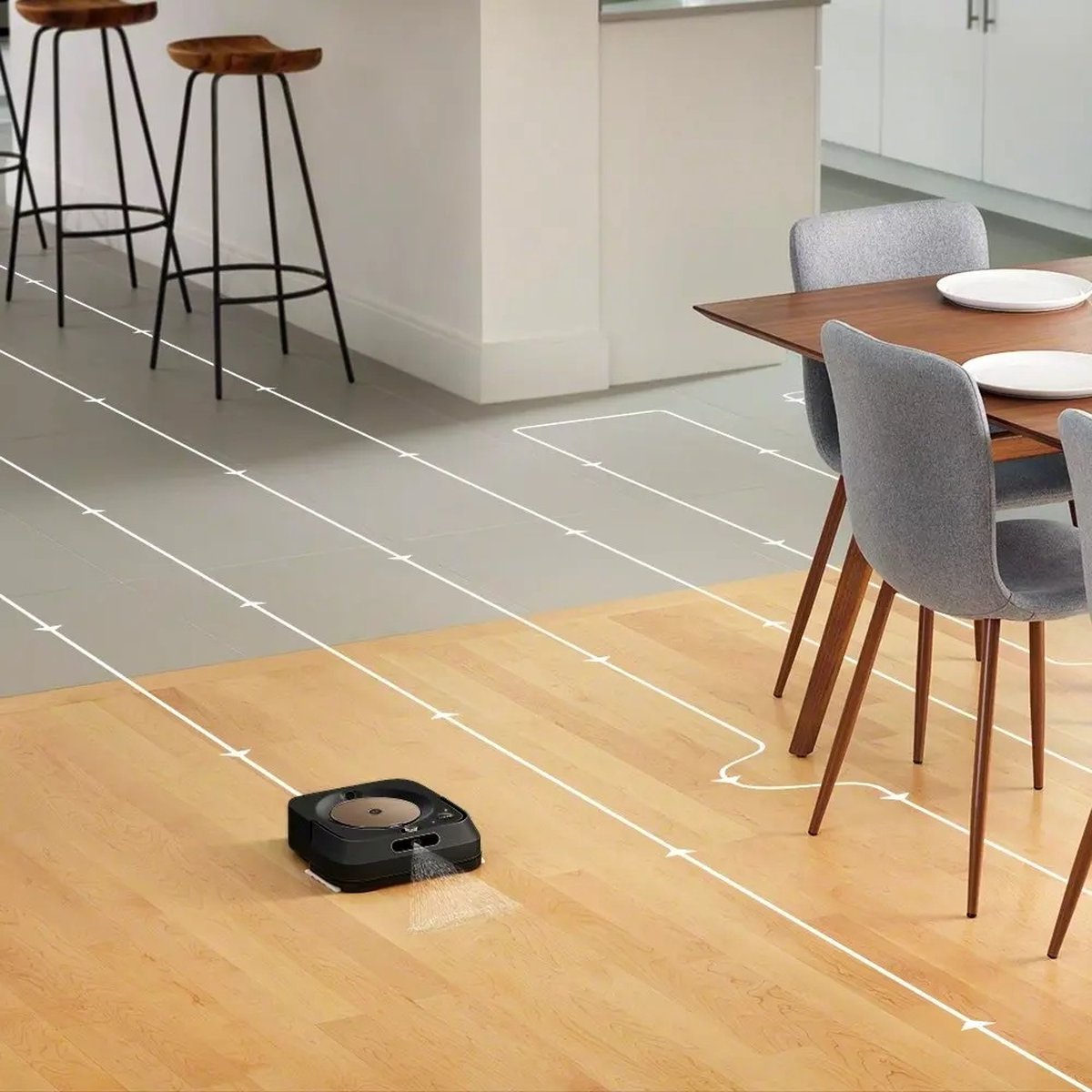 iRobot Braava Jet M6 Dweilrobot met App en Spraakassistent - afbeelding 3