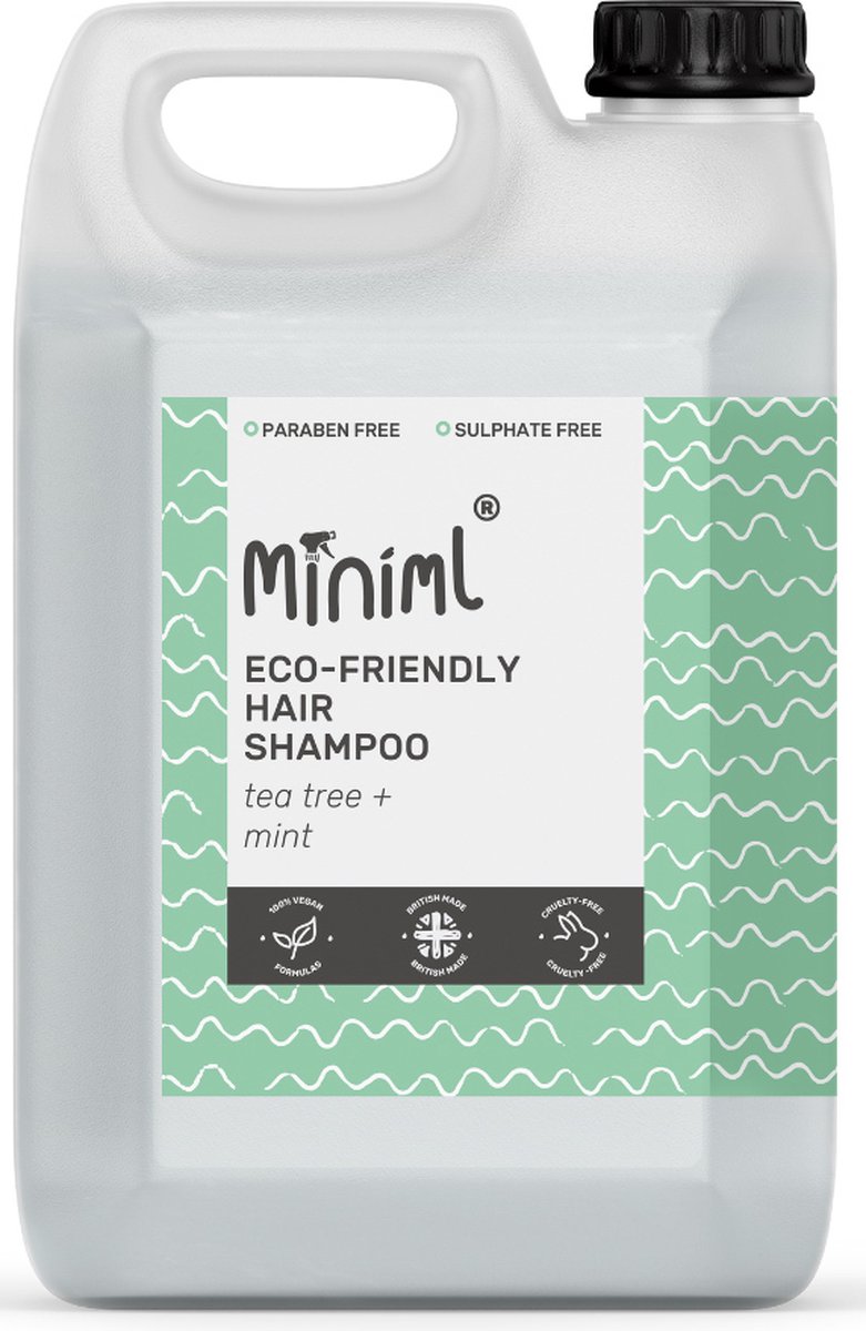 Miniml Shampoo Tea Tree & Munt - 5L