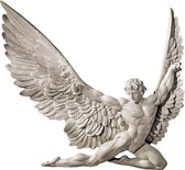 Icarus wandsculptuur