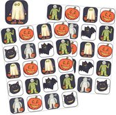 Stickervellen Halloween - 40 Leuke Halloween Stickers - Pompoenstickers - Skelet - Spoken - Vleermuizen - Halloween Stickervellen - Stickers Kind - Hobbystickers - Knutselen - Halloween Kadootje - Halloween Stickers
