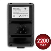 AG4000 Extra Batterij - Accu- Verdubbel totale gebruiksduur tot 90 minuten