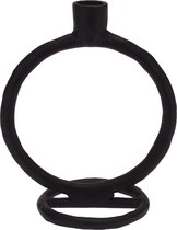 Candle Holder 19 cm Zwart