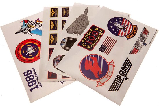 Top Gun Gadget Stickers