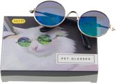 Zonnebril voor Katten & Honden - Speciale Getijdenbril - Goud + Groen