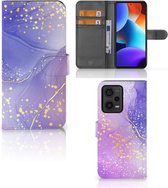 Coque adaptée pour Xiaomi Redmi Note 12 Pro Plus Aquarelle Violet