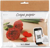 Crêpepapier creativ company diy rozen | Doos a 1 stuk