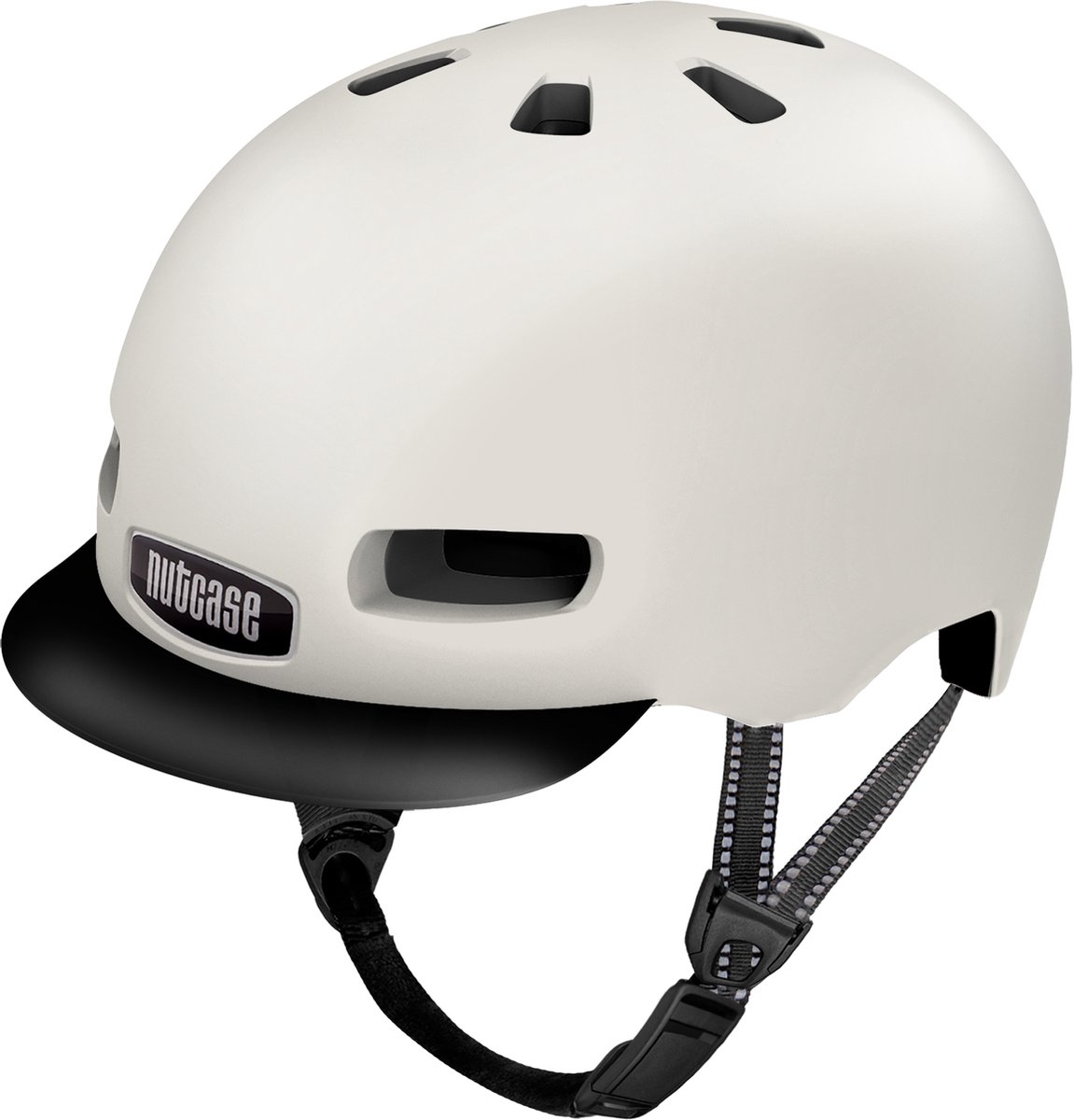 Nutcase - Street Creame MIPS - S - Fietshelm (52 - 56 cm)