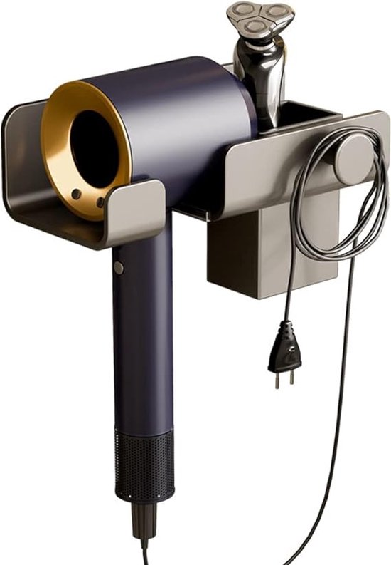 Hairdryer Holder / Hairdryer Holder and Hair Straightener Hair Dryer