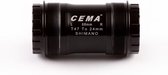CEMA Bracketas T47 PRAXIS M30-Keramisch-Zwart