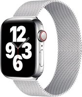 Apple Watch polsband horlogeband milanees milanese zilver heren