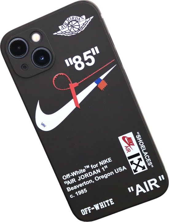 Coque élégante Nike Air Jordan x Off White pour iPhone 15 Zwart - Protégez  votre... | bol