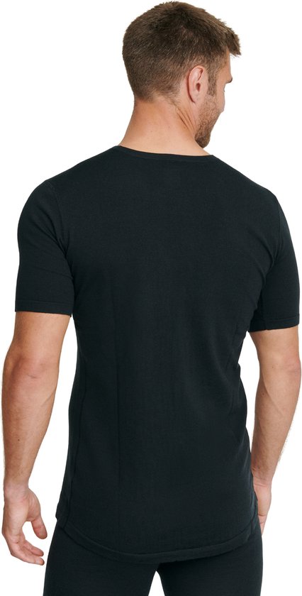 DANISH ENDURANCE Thermo T-Shirt pour Homme - en Laine Mérinos - Vert - XXXL