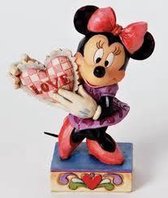 Minnie Mouse with Heart Jim Shore Disney Traditions