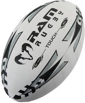 Ballon de rugby RAM Rugby Touch match - Ballon de match - 3D-grip améliorée - No. 1ère Merk de Rugby en Europe - Forme parfaite et qualité supérieure durable RAM® England - Technologie 3D Grip Uniek . Prof.