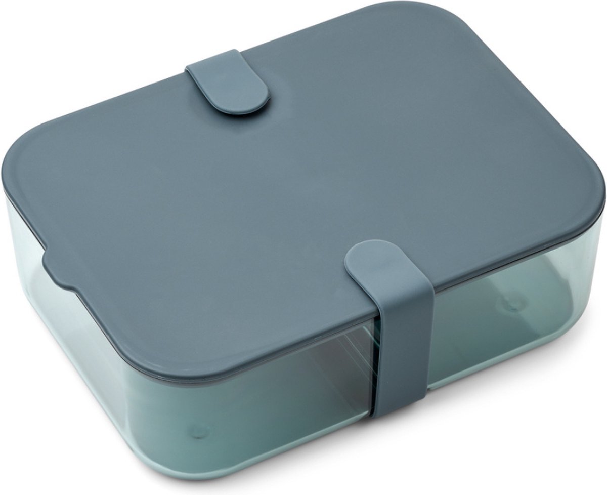 Liewood - Lunchbox Carin - Lunchboxen - Whale BlueLarge