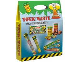 Toxic Waste Sour Candy Gift box - Super Sour - Amerikaans snoep - Sour Challenge - Populair door TikTok - Usa snoep - Snoep box - Cadeau pakket - Giftbox - Sinterklaas en kerst cadeau