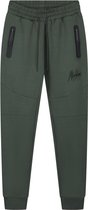 Malelions Sport Counter Trackpants Dark Green