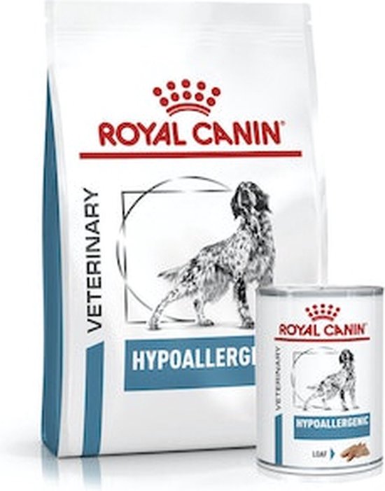 Royal Canin Hypoallergenic Combi bundel - 7 kg + 12 x 400 gr