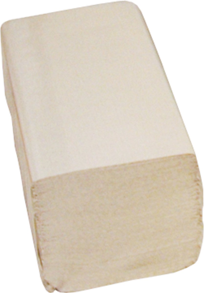 Qleaniq® Handdoek - ZZ-vouw - papier - 23cm - 25cm - 5000 stuks