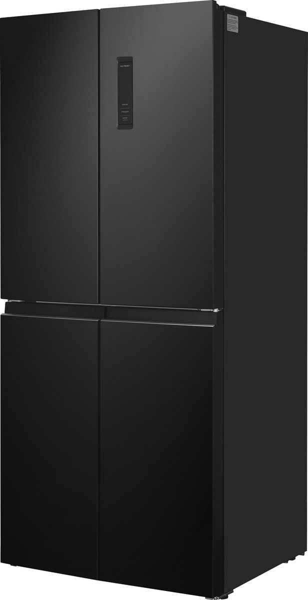 Exquisit CDJ444-040DB - Amerikaanse Koelkast - No-Frost - Digitaal Display - 5 Jaar Garantie - 362 liter - Zwart — afbeelding 4