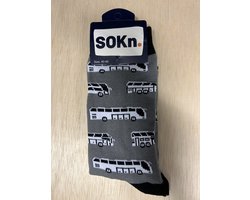 SOKn. Trendy sokken *TOURINGCAR / BUS* maat 40-46 (ook leuk om kado te geven !)