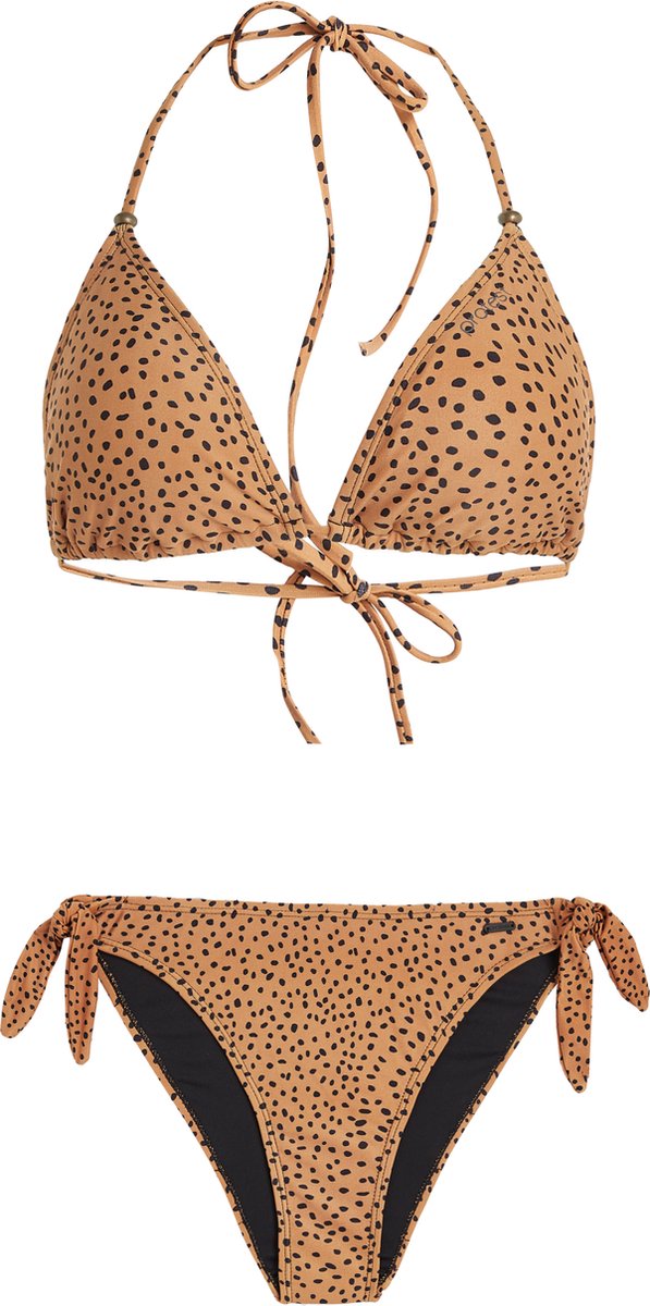 Protest Prtiquitos 23 – Triangel bikini set Dames – Cheeky – Uitneembare vulling Sand Stone