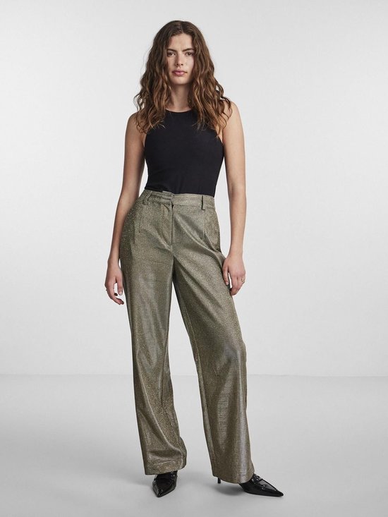 Delphia Hw Wide Pant Silver