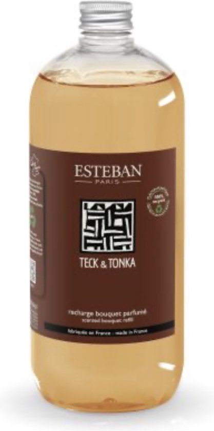 Esteban Classic Teck & Tonka Navulling 1liter- Limited edition