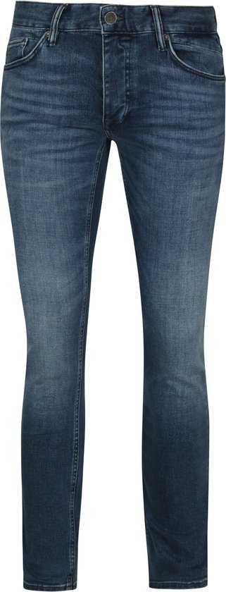 Cast Iron - Riser Jeans ATB Blauw - Heren - W - L - Slim-fit